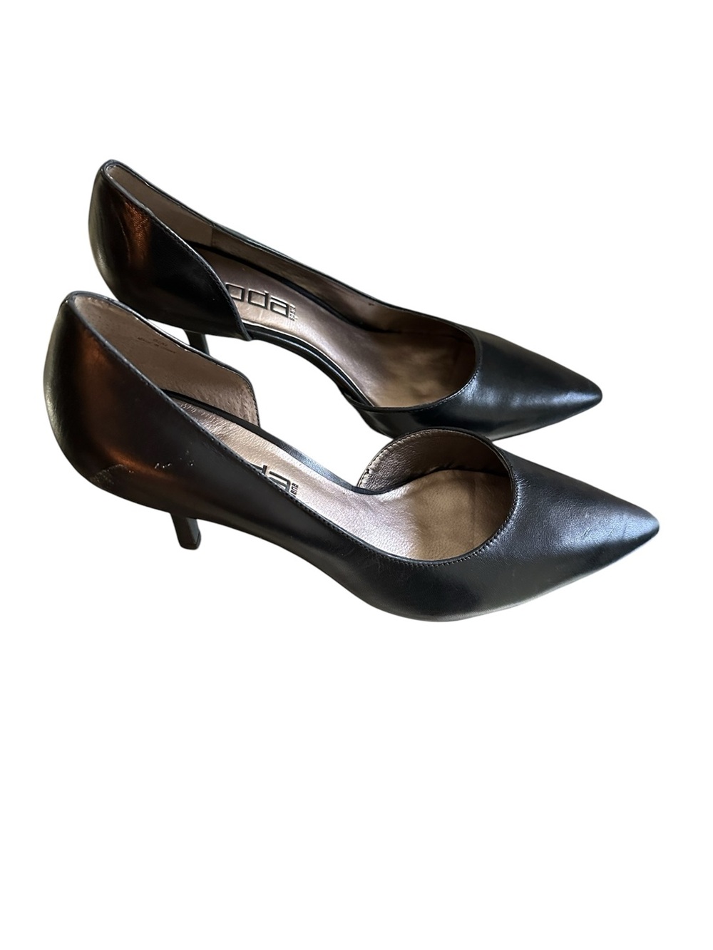 NWOB Moda Spana Women's Pointed Toe Black 3”  High Heels Size 8.5  NEW